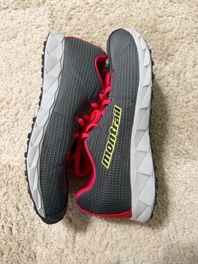 Montrail FluidFlex II Trail Running Shoes Gray Pink Gryptonite